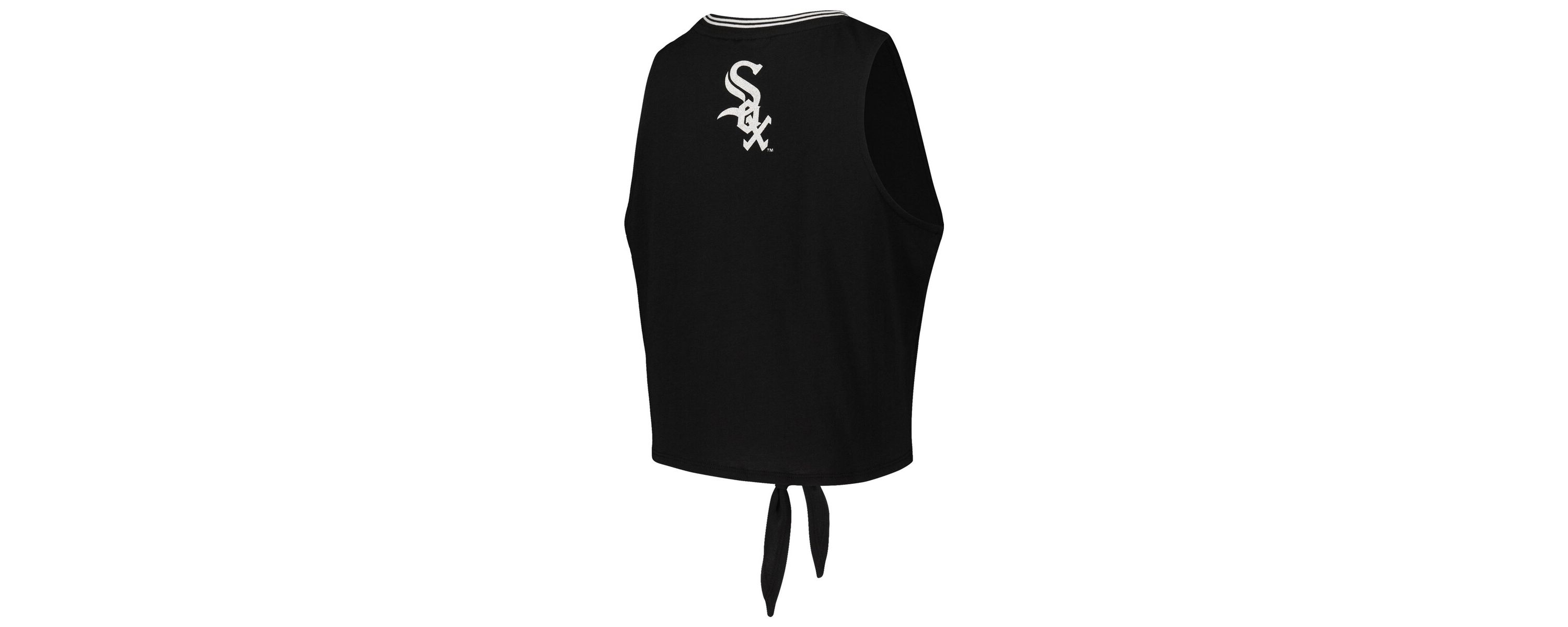 Chicago White Sox MLB Chicago Sox Twisted Tie Front Tank Top