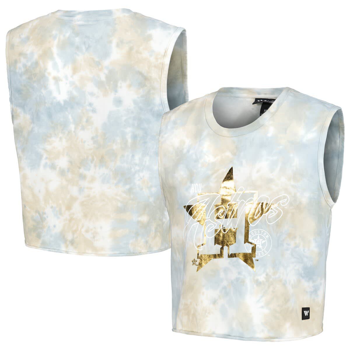 MLB Houston Astros Washed Muscle Tank Top