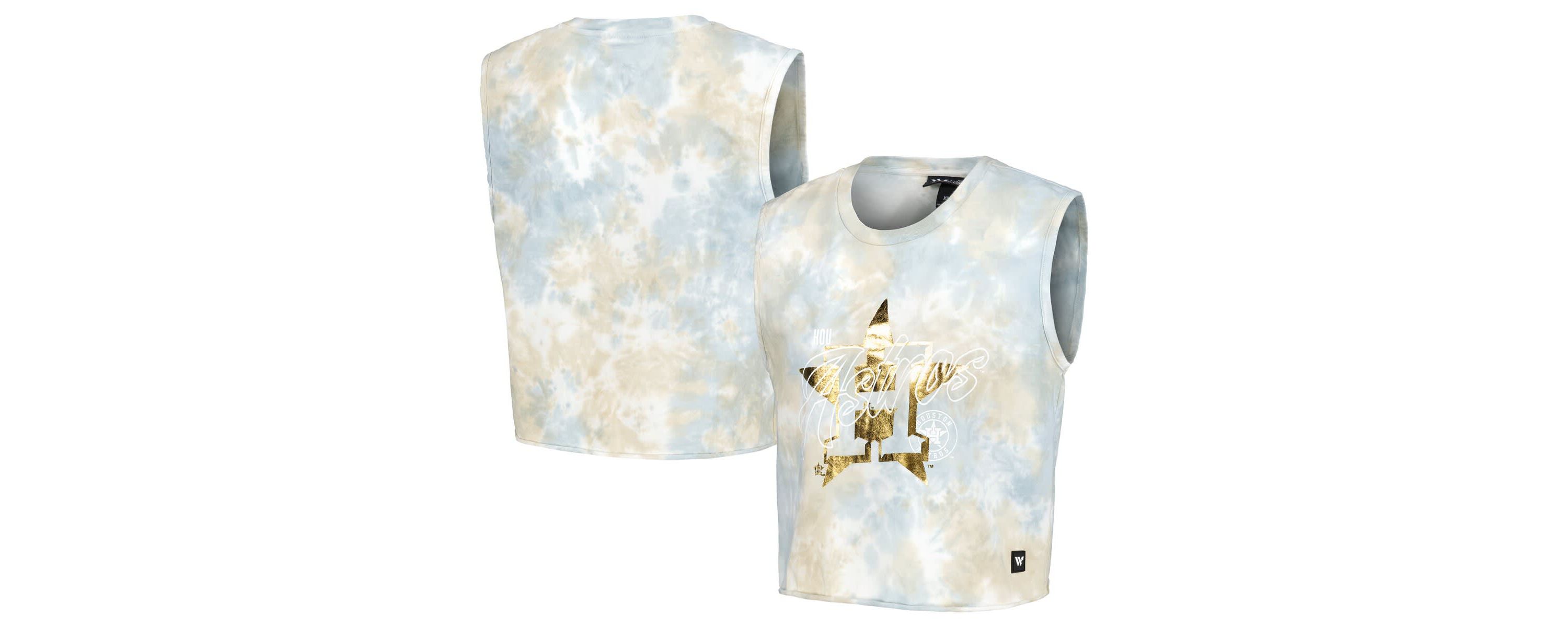 MLB Houston Astros Washed Muscle Tank Top