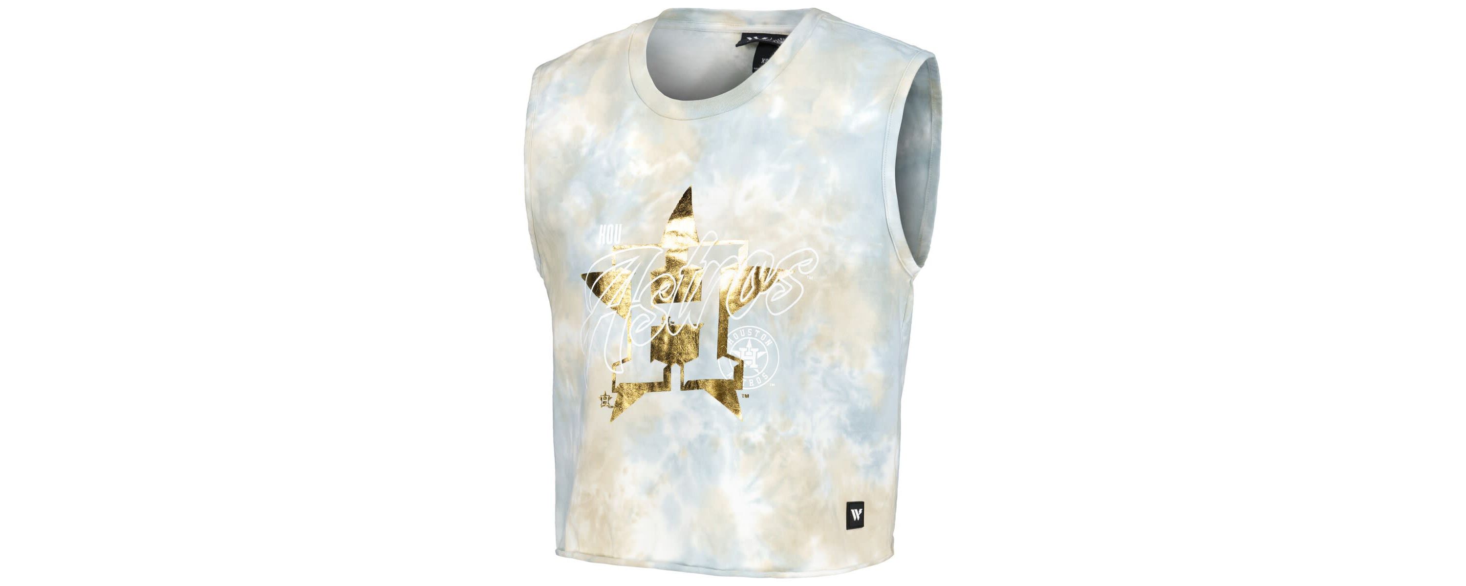 MLB Houston Astros Washed Muscle Tank Top