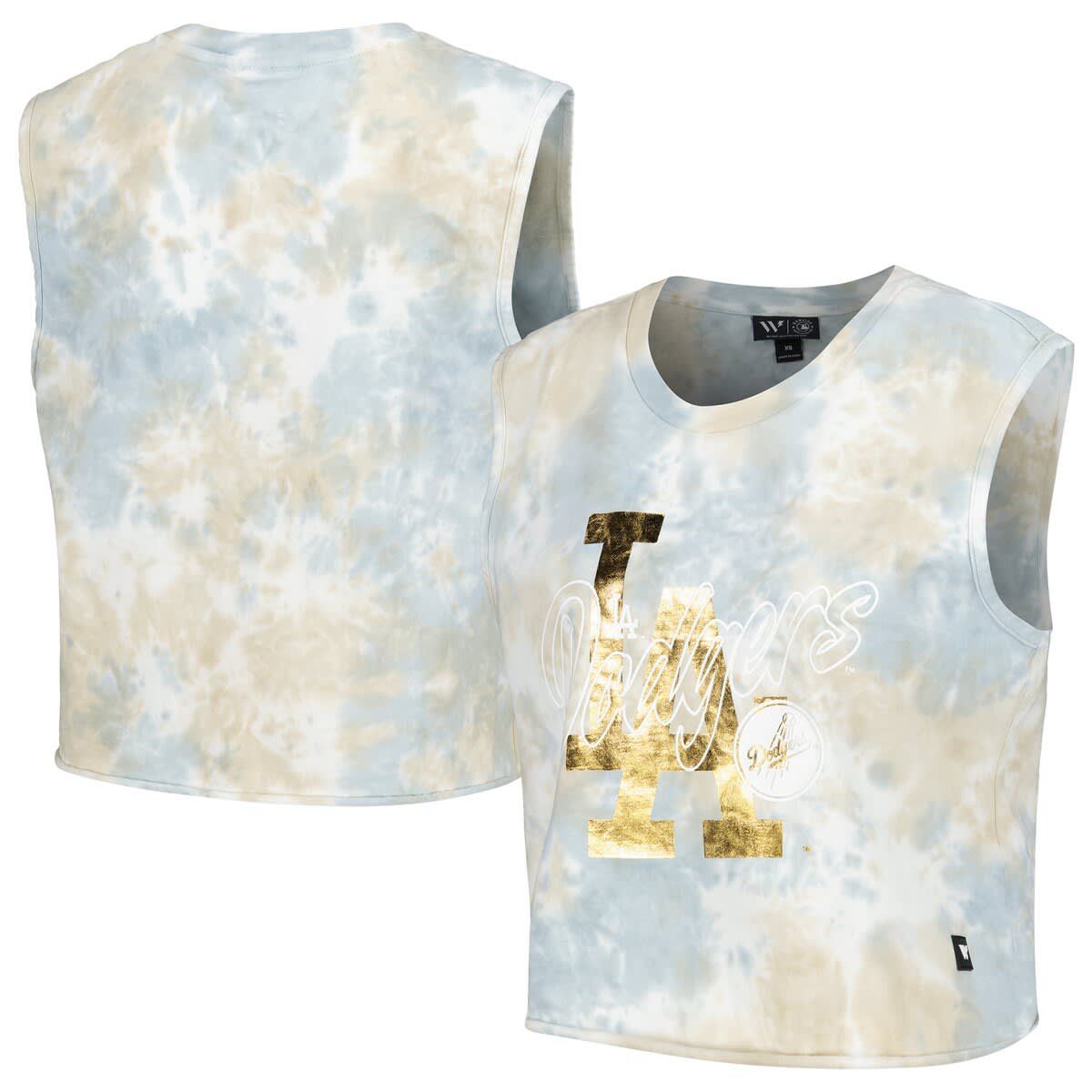 MLB Los Angeles Dodgers Washed Muscle Tank Top