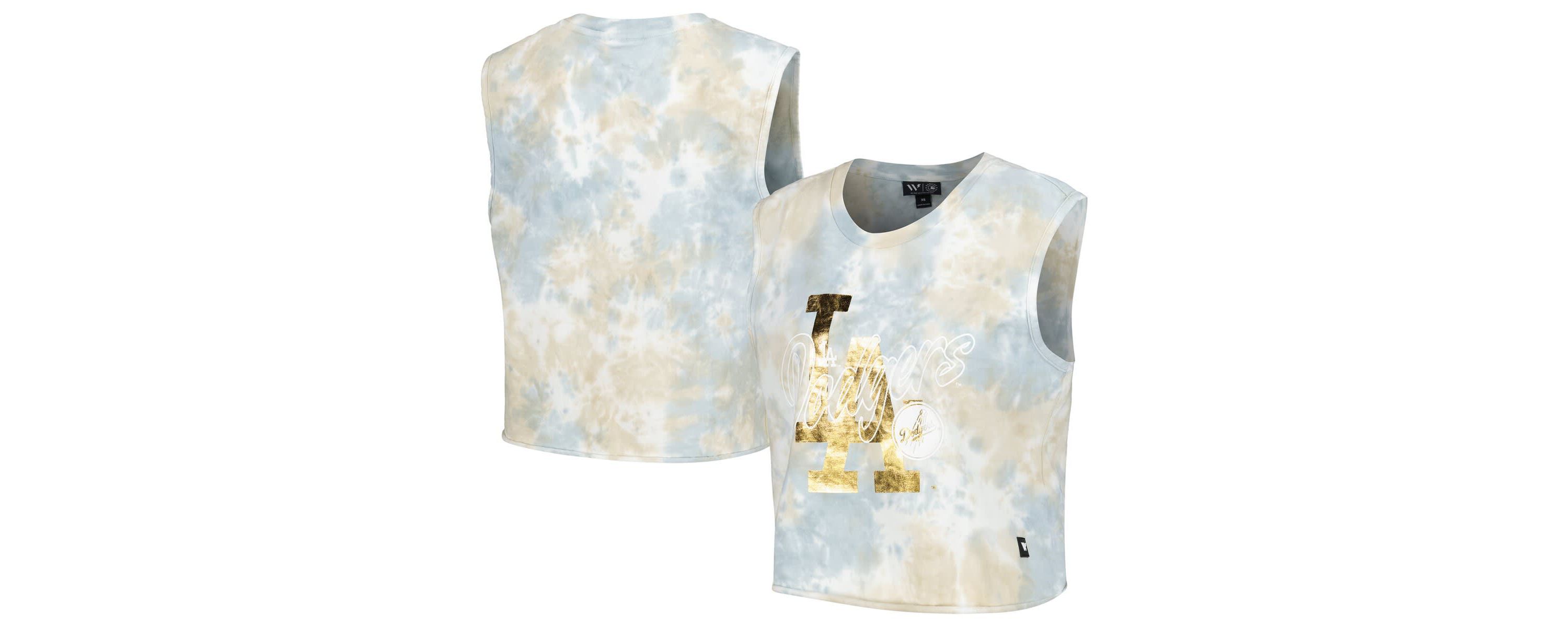 MLB Los Angeles Dodgers Washed Muscle Tank Top