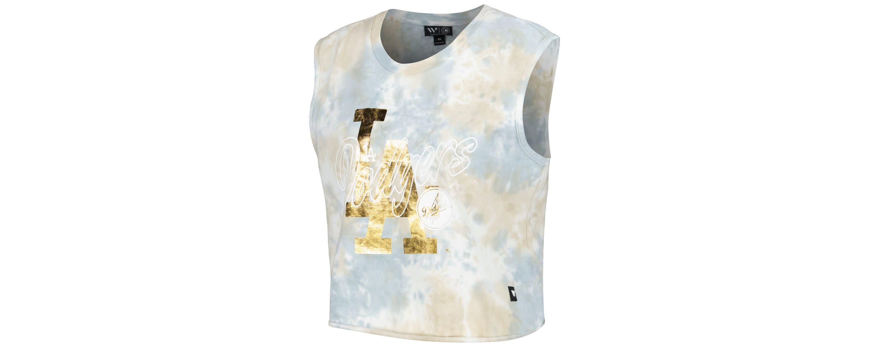 MLB Los Angeles Dodgers Washed Muscle Tank Top