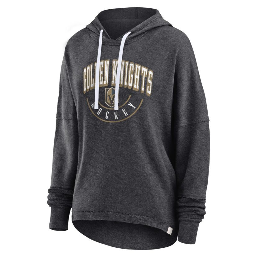 NHL Fanatics Vegas Golden Knights Lux Lounge Helmet Arch Pullover Hoodie