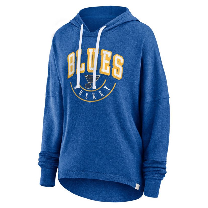 NHL Fanatics St. Louis Blues Lux Lounge Helmet Arch Pullover Hoodie