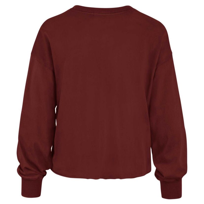 Alabama Crimson Tide NCAA Alabama Tide Bottom Line Parkway Long Sleeve High Waist T-Shirt