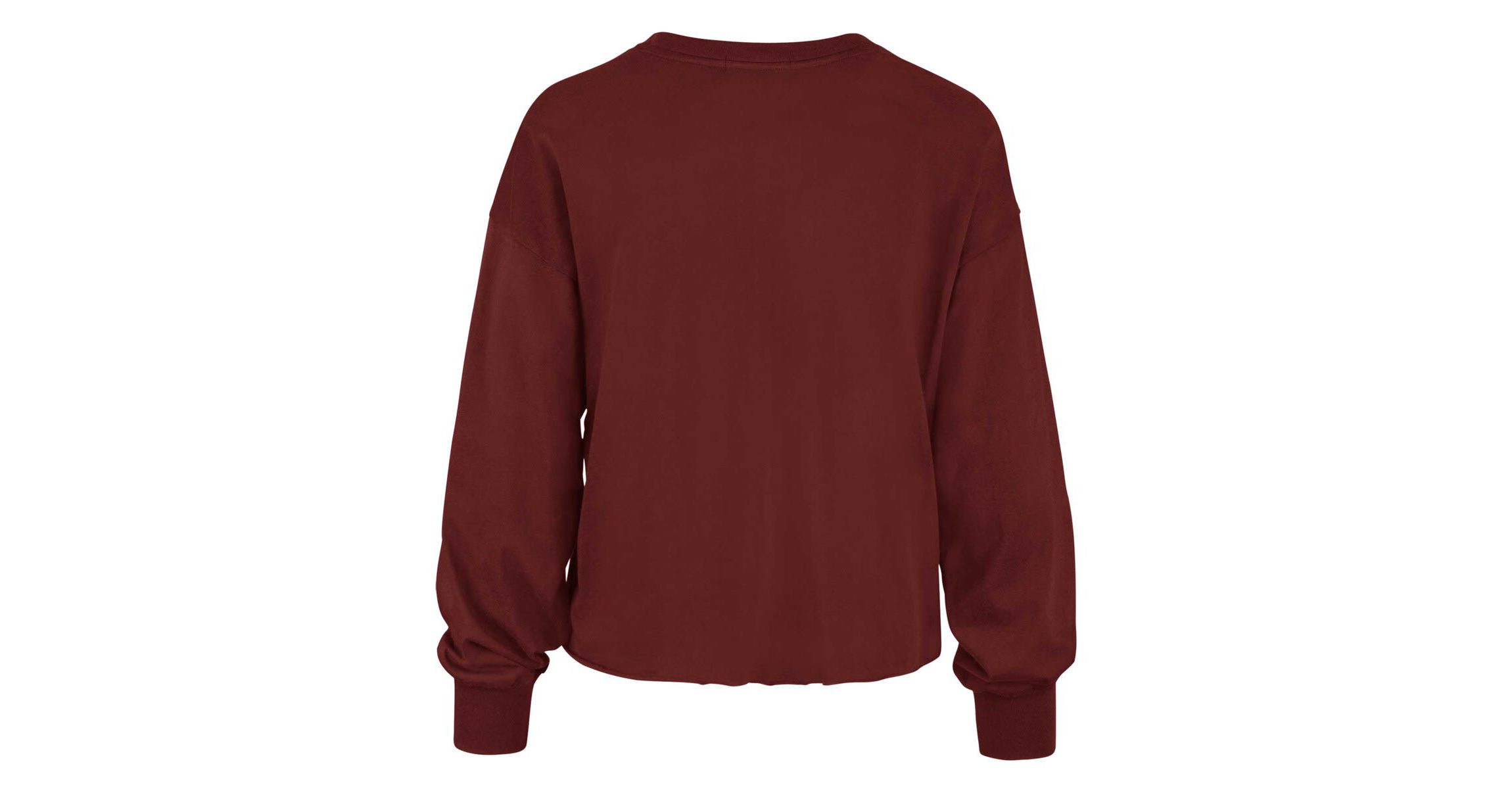 NCAA Arkansas Razorbacks Bottom Line Parkway Long Sleeve High Waist T-Shirt