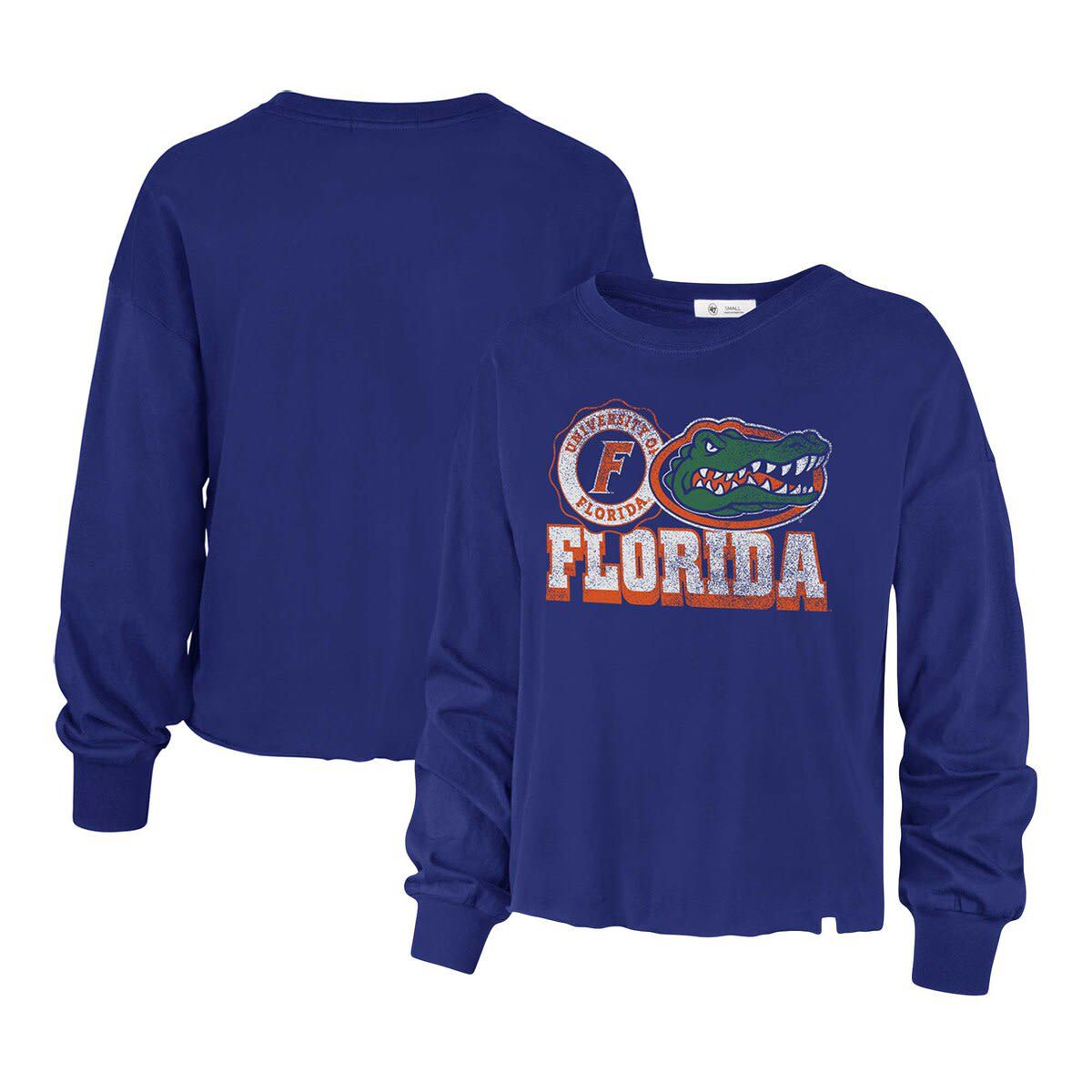 NCAA Florida Gators Bottom Line Parkway Long Sleeve High Waist T-Shirt