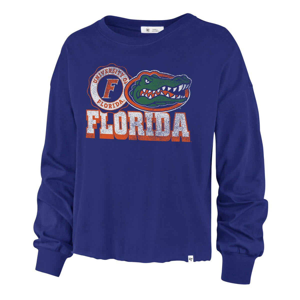 NCAA Florida Gators Bottom Line Parkway Long Sleeve High Waist T-Shirt