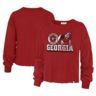 NCAA Georgia Bulldogs Bottom Line Parkway Long Sleeve High Waist T-Shirt