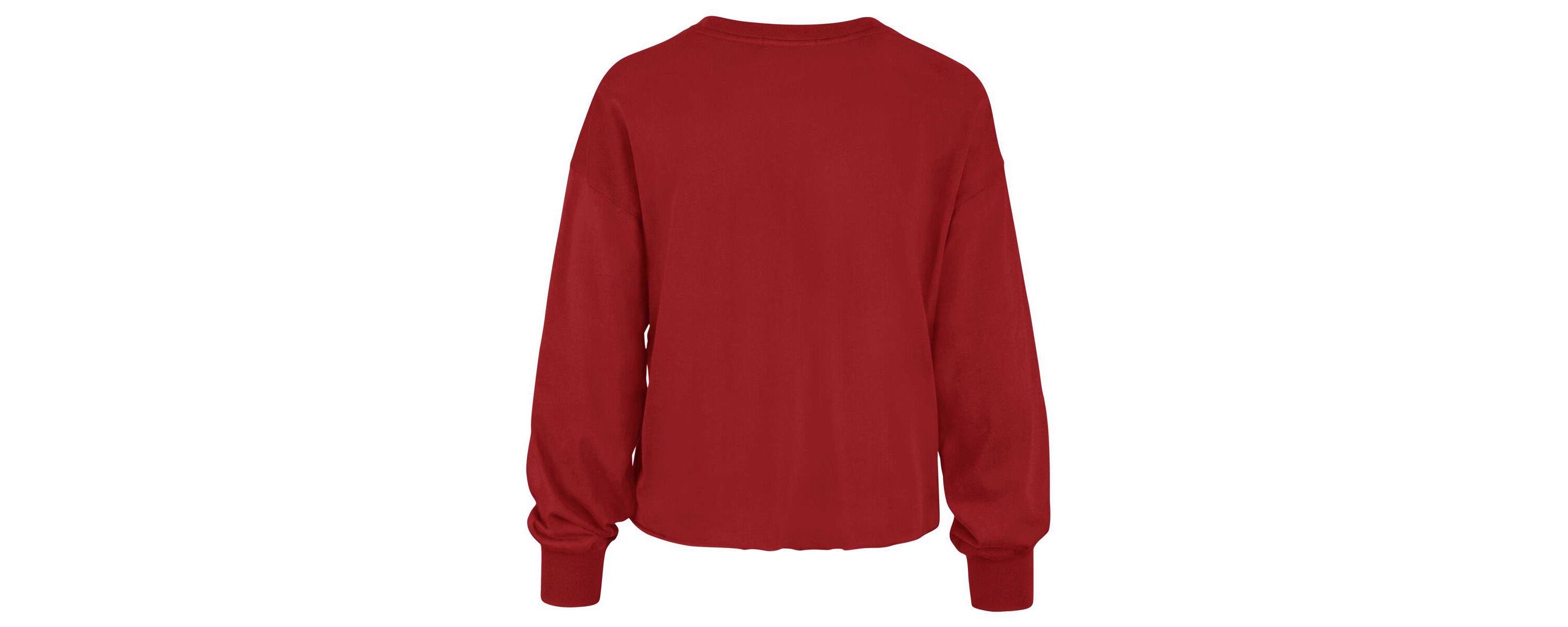 NCAA Georgia Bulldogs Bottom Line Parkway Long Sleeve High Waist T-Shirt