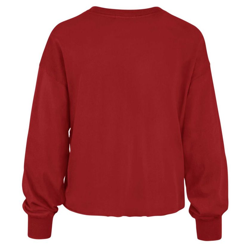 NCAA Georgia Bulldogs Bottom Line Parkway Long Sleeve High Waist T-Shirt