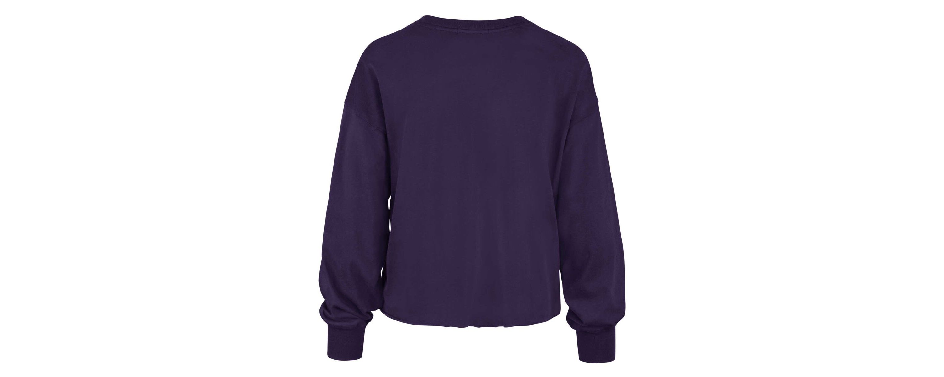 NCAA LSU Tigers Bottom Line Parkway Long Sleeve High Waist T-Shirt