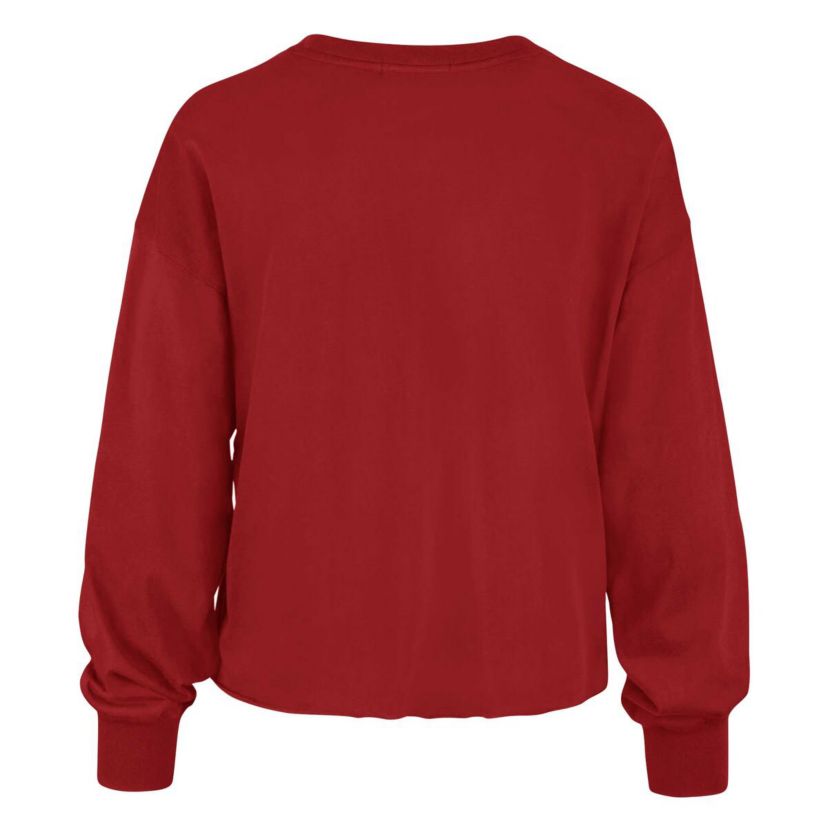 NCAA Ohio State Buckeyes Bottom Line Parkway Long Sleeve High Waist T-Shirt