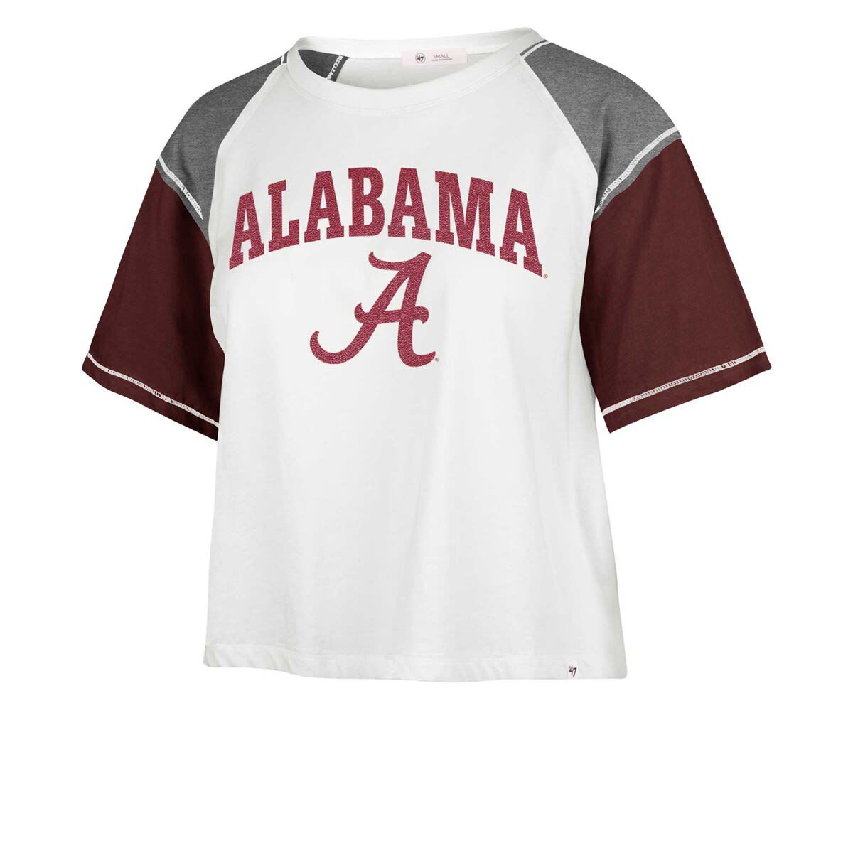 Alabama Crimson Tide NCAA Alabama Tide Serenity Gia Cropped T-Shirt