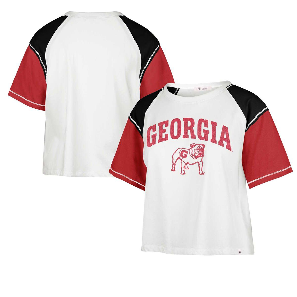 NCAA Georgia Bulldogs Serenity Gia Cropped T-Shirt