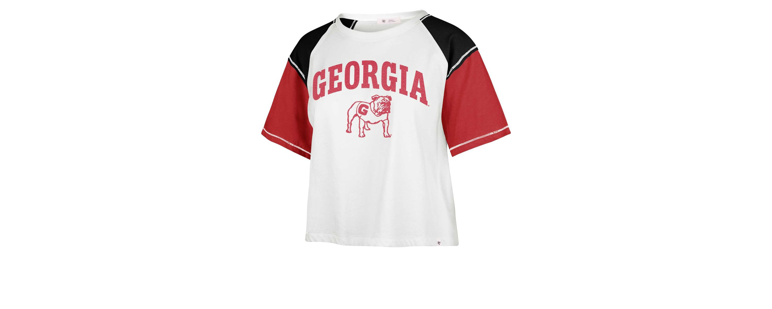 NCAA Georgia Bulldogs Serenity Gia Cropped T-Shirt