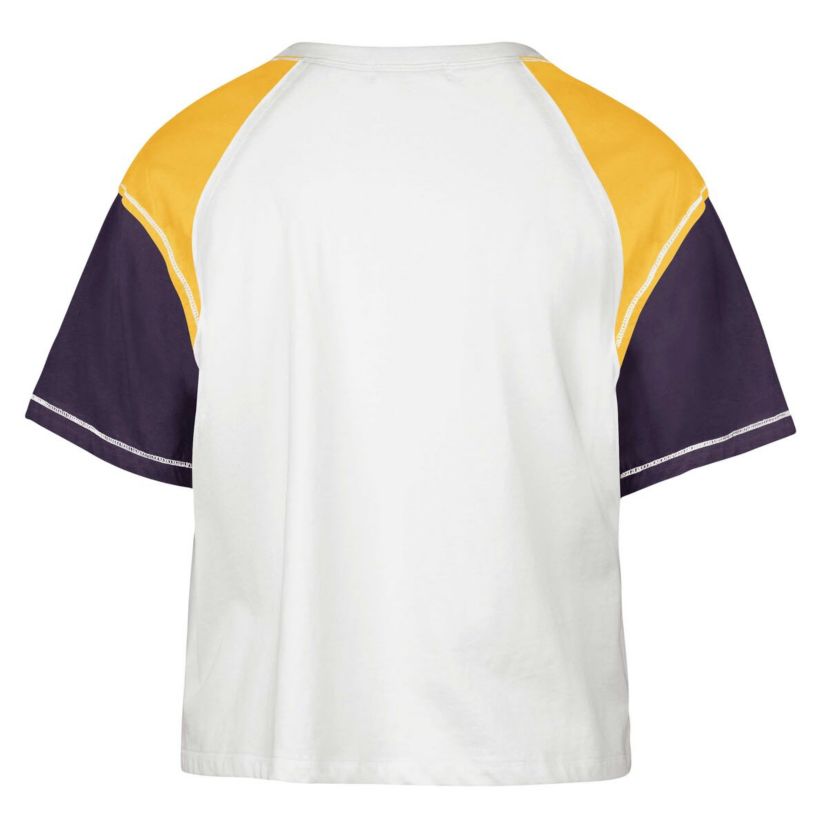 NCAA LSU Tigers Serenity Gia Cropped T-Shirt