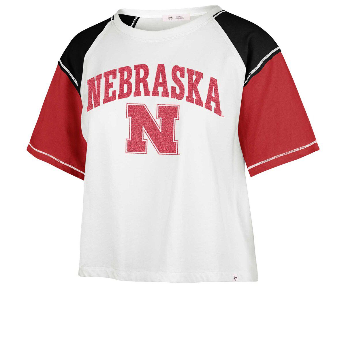 NCAA Nebraska Huskers Serenity Gia Cropped T-Shirt