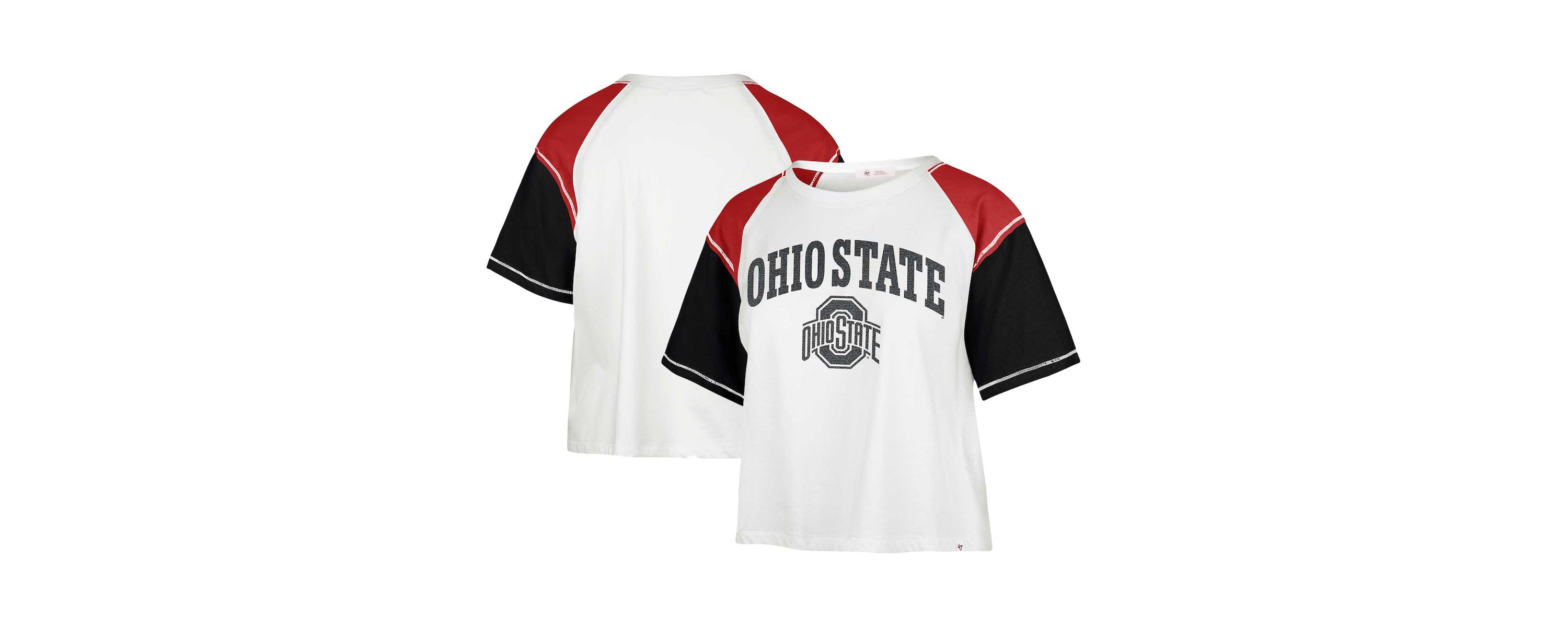 NCAA Ohio State Buckeyes Serenity Gia Cropped T-Shirt