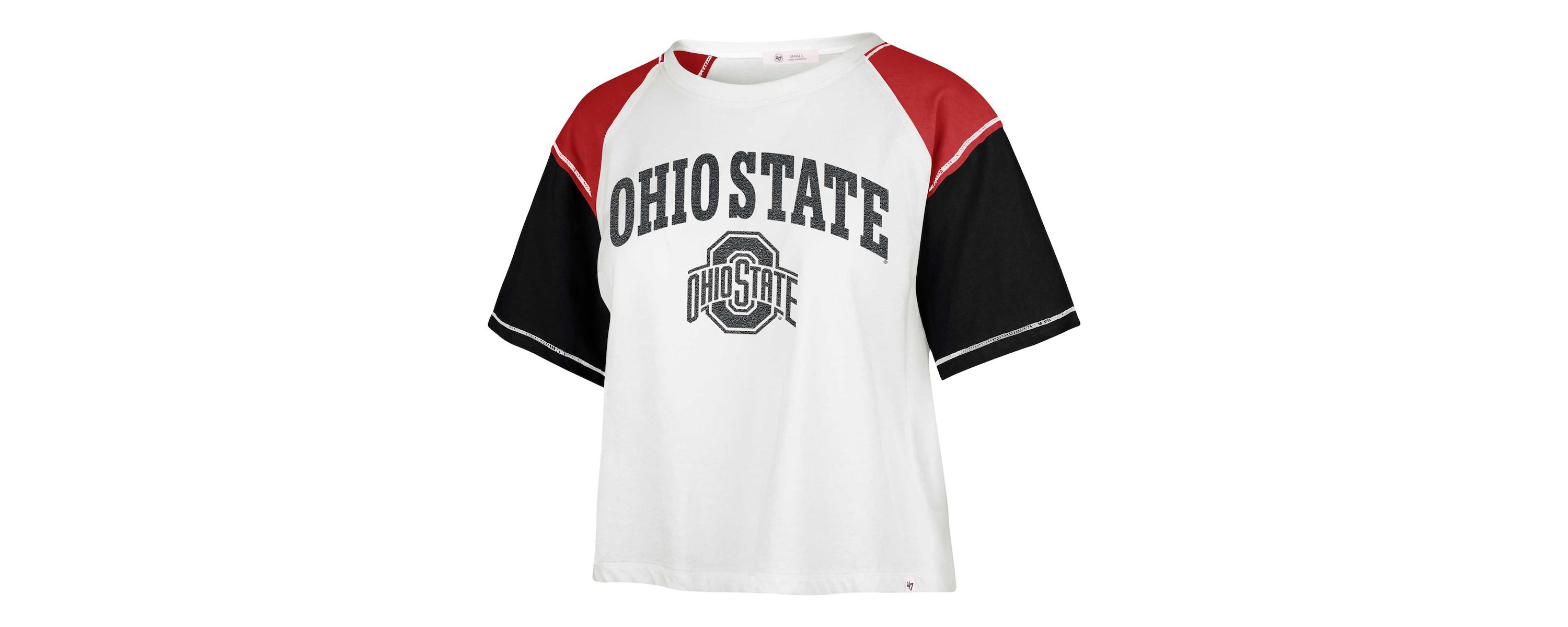 NCAA Ohio State Buckeyes Serenity Gia Cropped T-Shirt