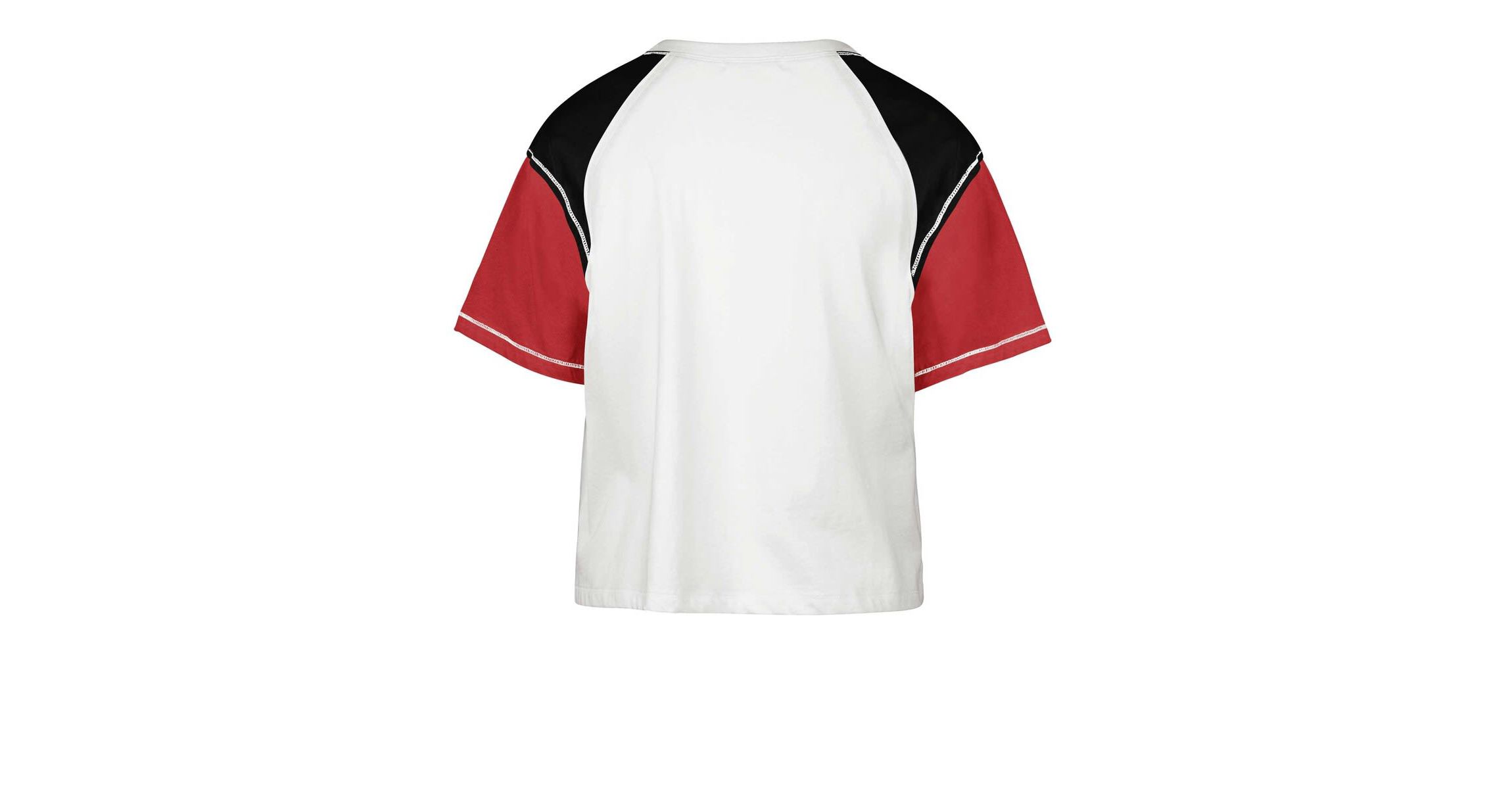 NCAA Wisconsin Badgers Serenity Gia Cropped T-Shirt