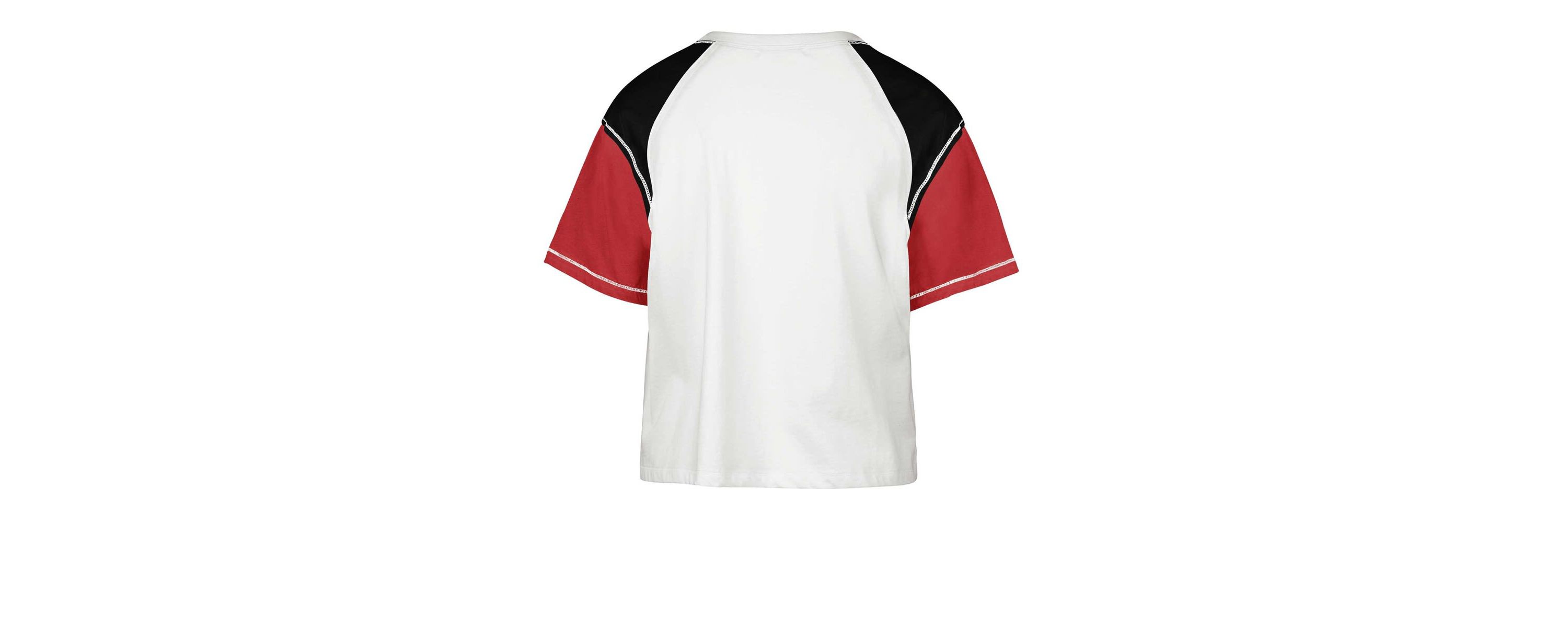 NCAA Wisconsin Badgers Serenity Gia Cropped T-Shirt