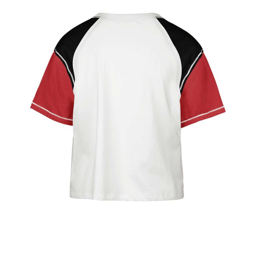 NCAA Wisconsin Badgers Serenity Gia Cropped T-Shirt