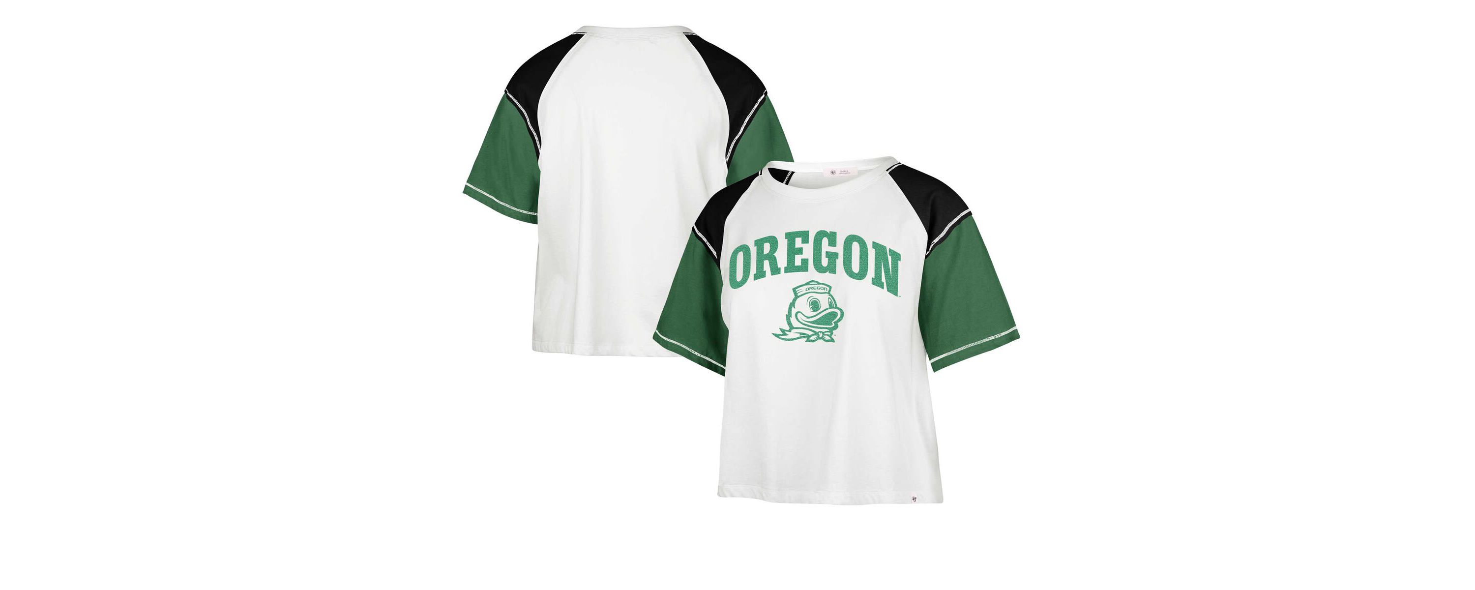 NCAA Oregon Ducks Serenity Gia Cropped T-Shirt