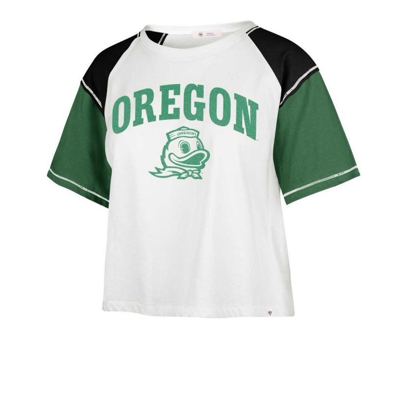 NCAA Oregon Ducks Serenity Gia Cropped T-Shirt