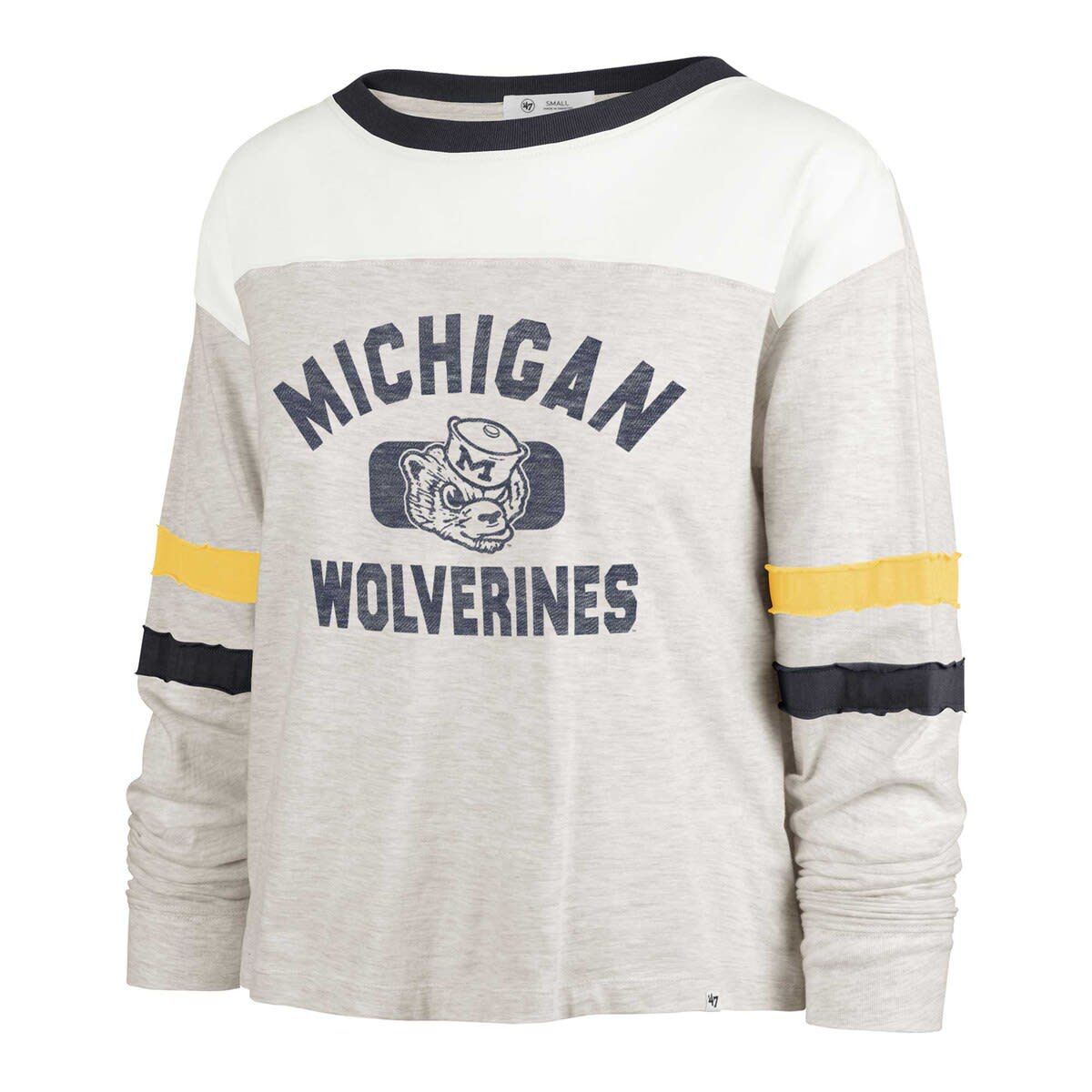 NCAA Michigan Wolverines Vault All Class Lena Long Sleeve T-Shirt
