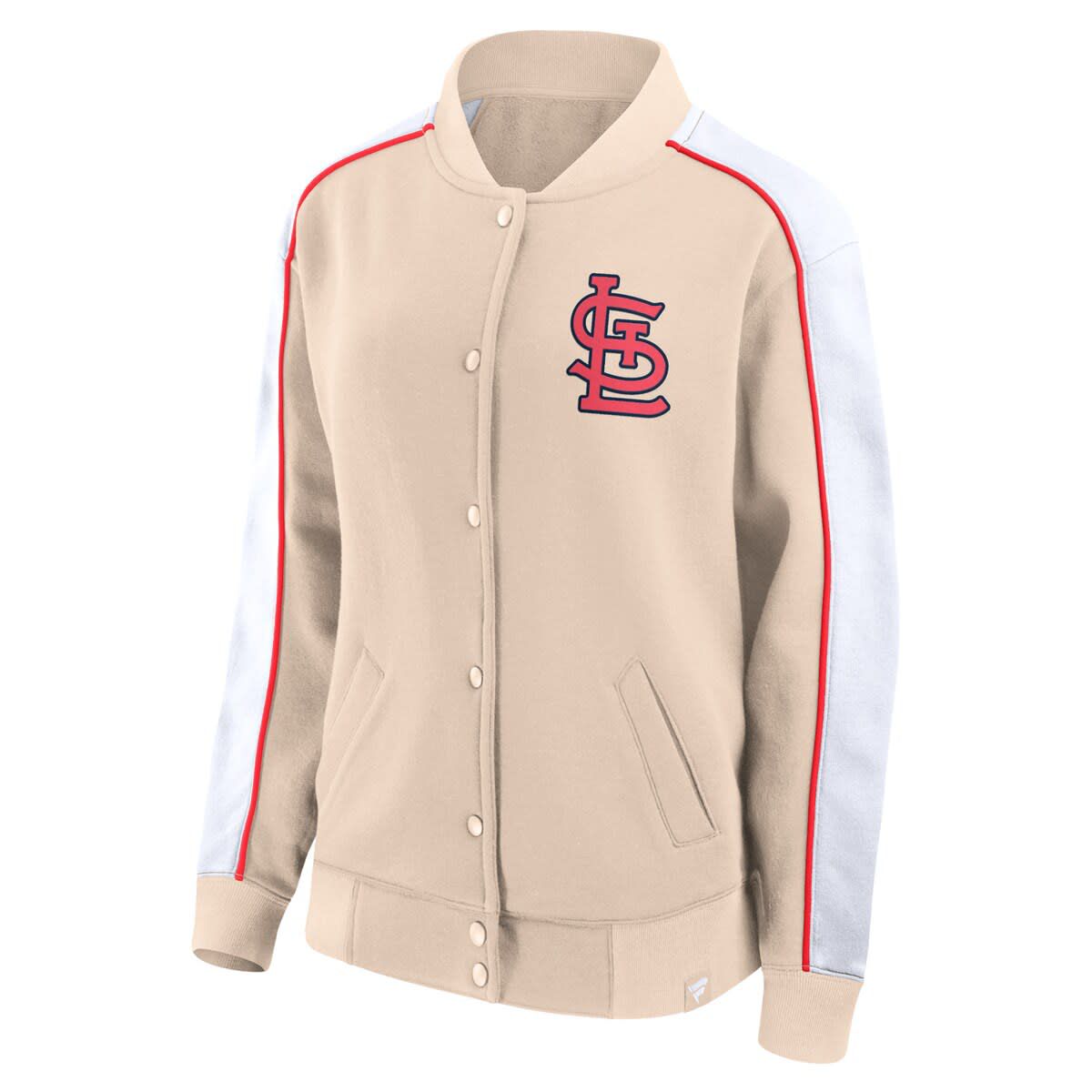 MLB Fanatics St. Louis Cardinals Luxe Lounge Full-Snap Jacket