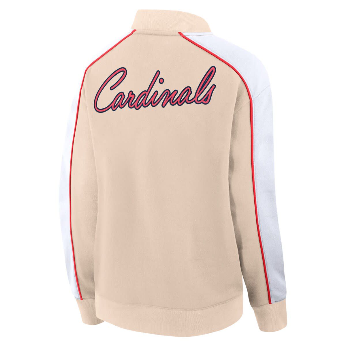 MLB Fanatics St. Louis Cardinals Luxe Lounge Full-Snap Jacket