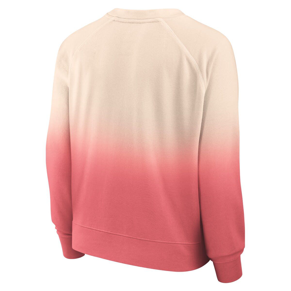 MLB Fanatics Tan/Red St. Louis Cardinals Luxe Lounge Arch Raglan Pullover Sweatshirt