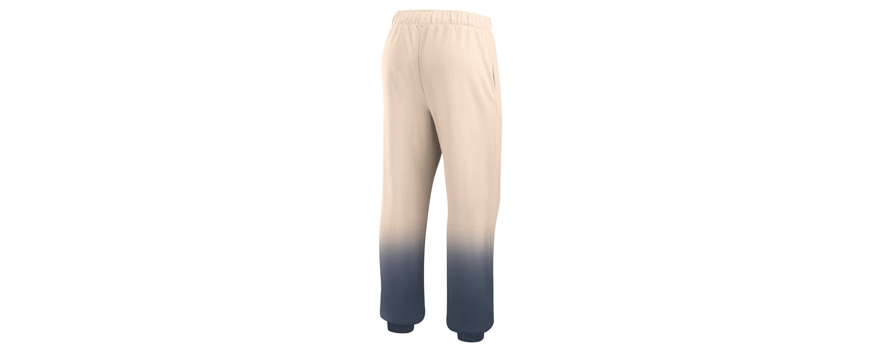Boston Red Sox MLB Fanatics Tan/Navy Boston Sox Luxe Ombre Lounge Pants