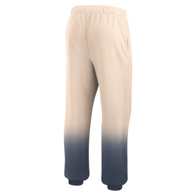 MLB Fanatics Tan/Navy Houston Astros Luxe Ombre Lounge Pants