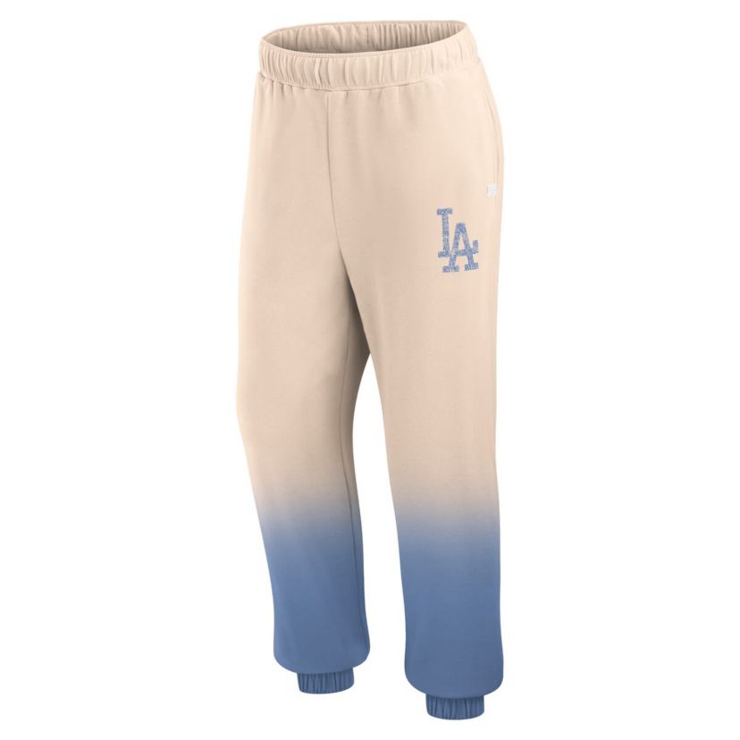MLB Fanatics Tan/Royal Los Angeles Dodgers Luxe Ombre Lounge Pants