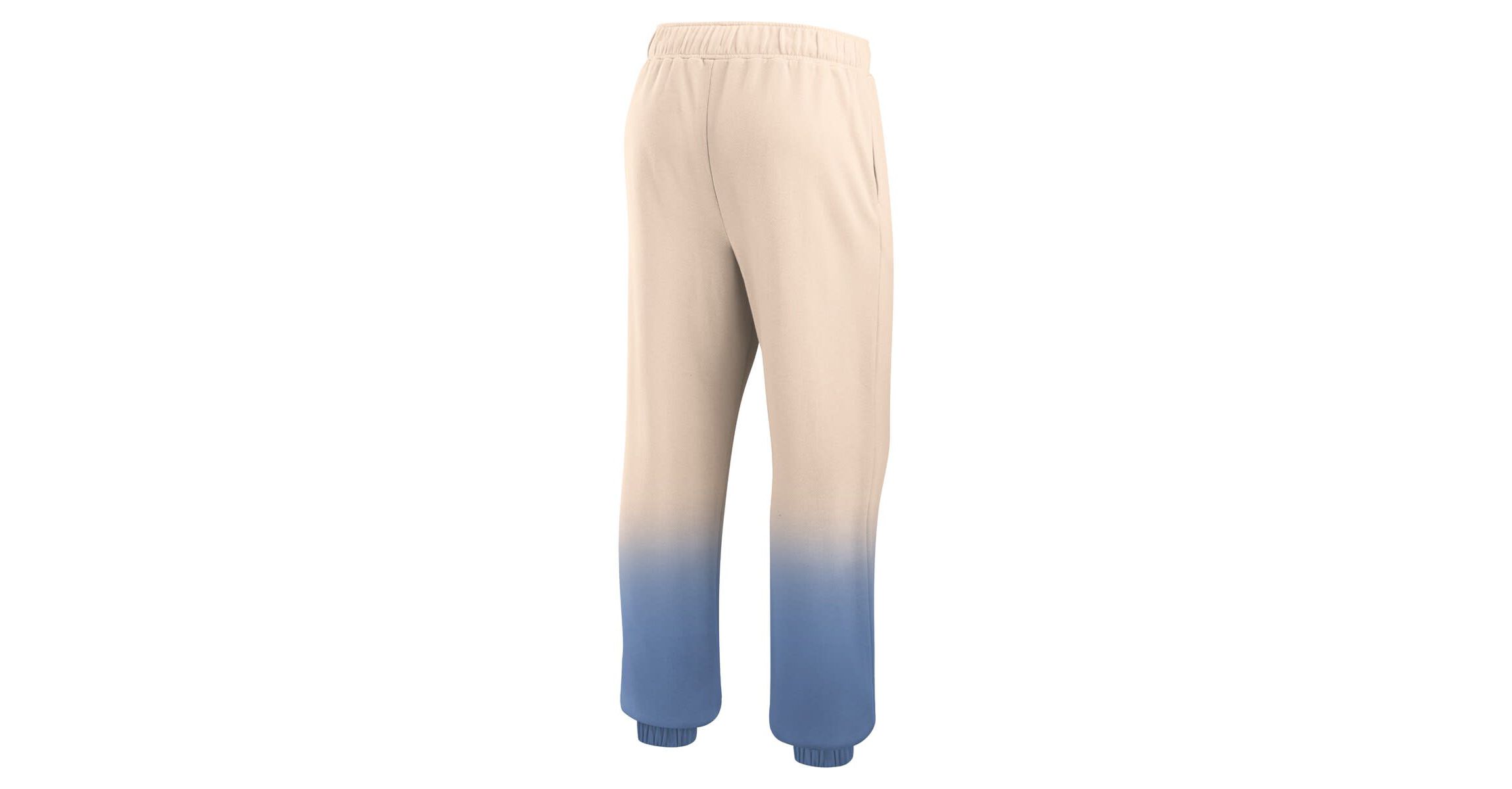 MLB Fanatics Tan/Royal Los Angeles Dodgers Luxe Ombre Lounge Pants
