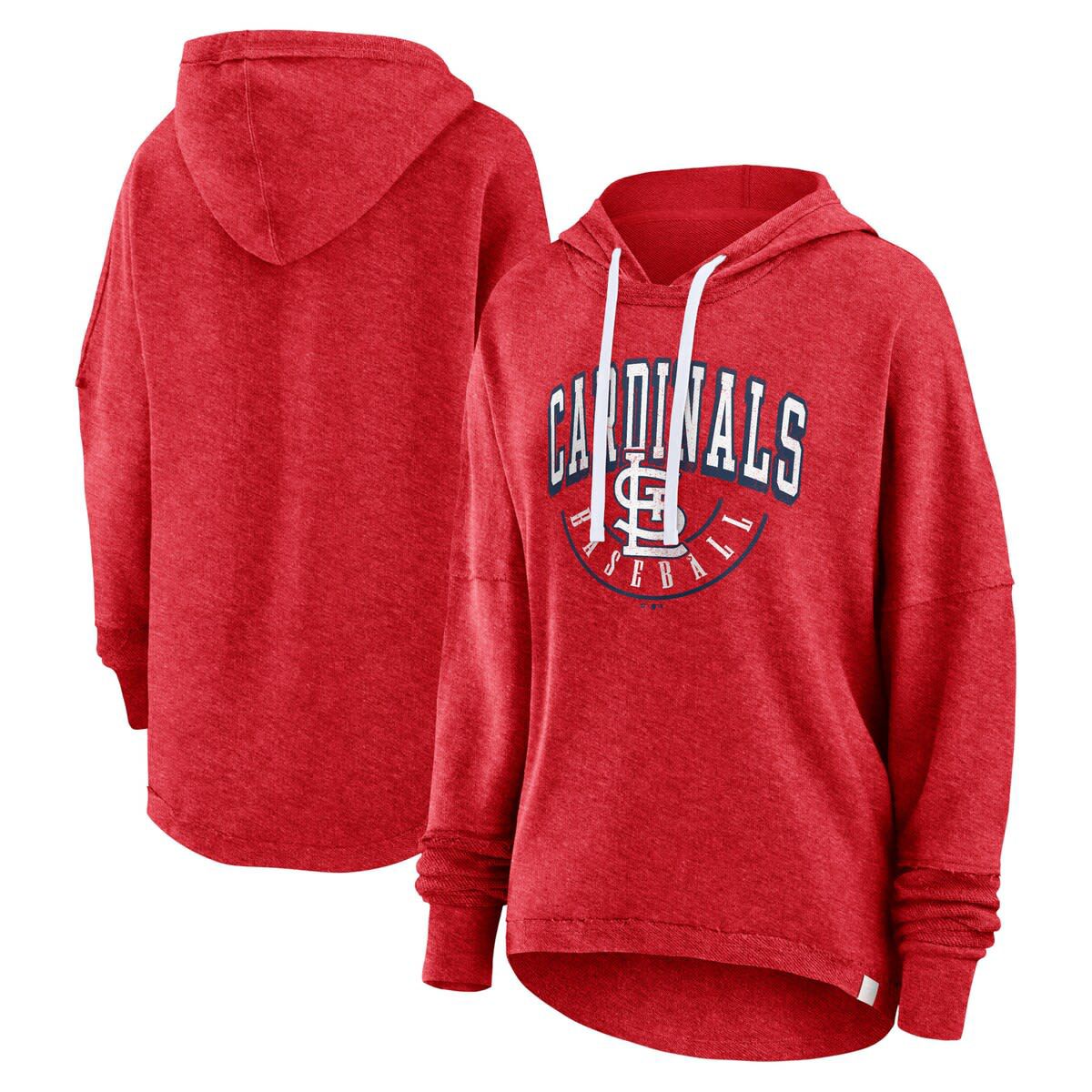 MLB Fanatics St. Louis Cardinals Luxe Pullover Hoodie
