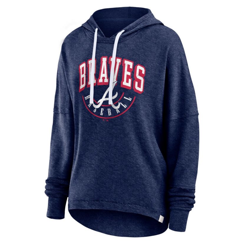 MLB Fanatics Atlanta Braves Luxe Pullover Hoodie