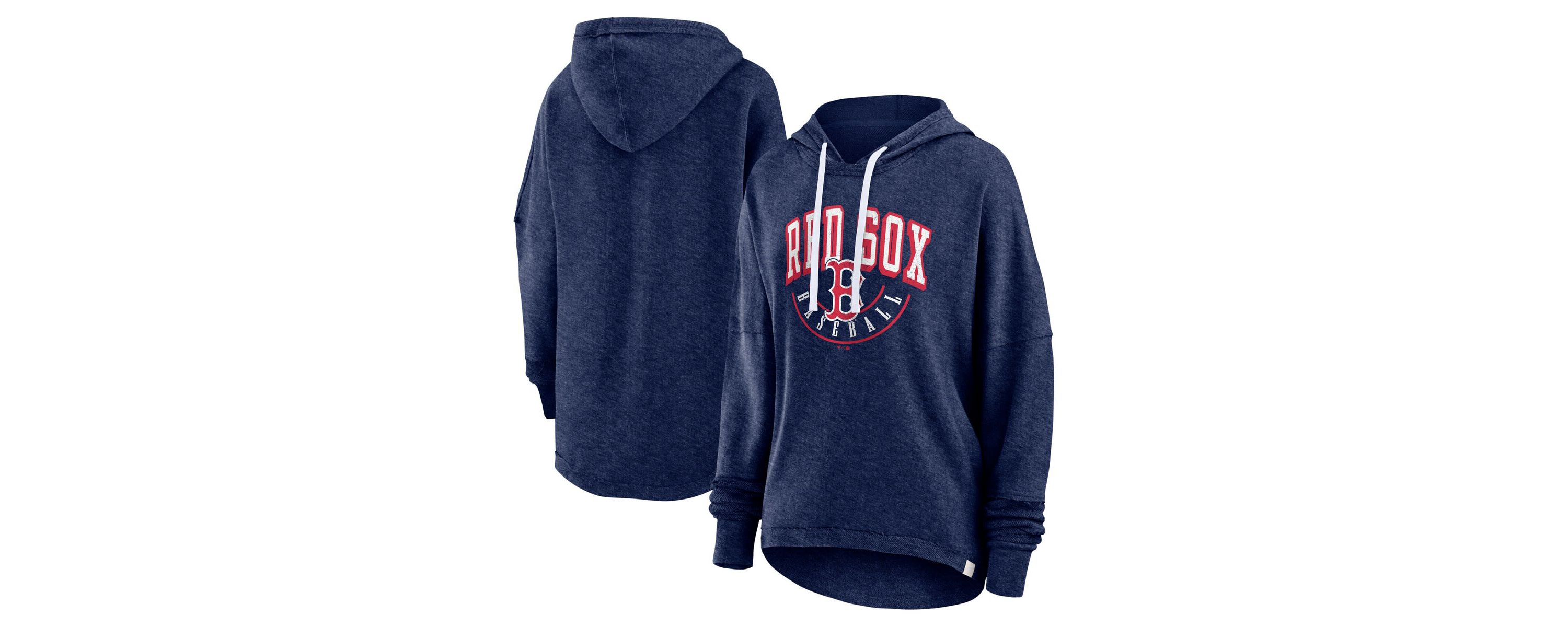 Boston Red Sox MLB Fanatics Boston Sox Luxe Pullover Hoodie