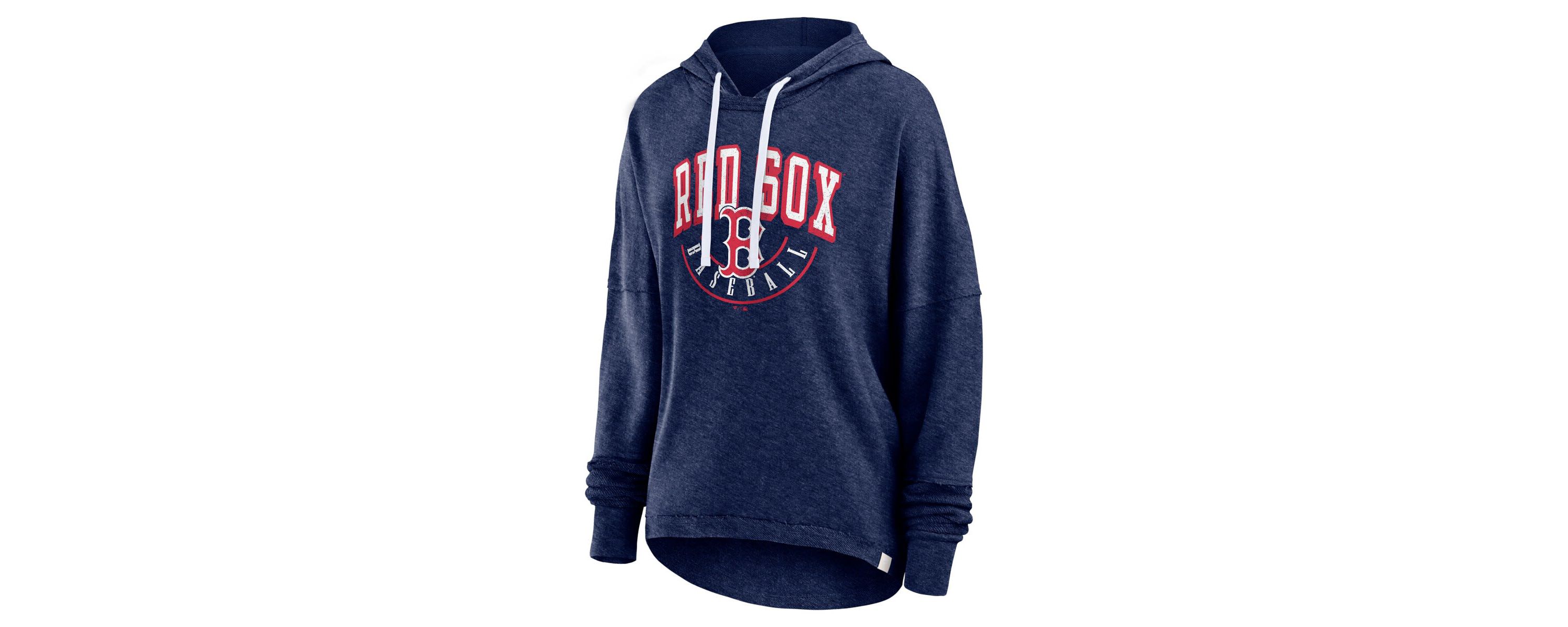 Boston Red Sox MLB Fanatics Boston Sox Luxe Pullover Hoodie