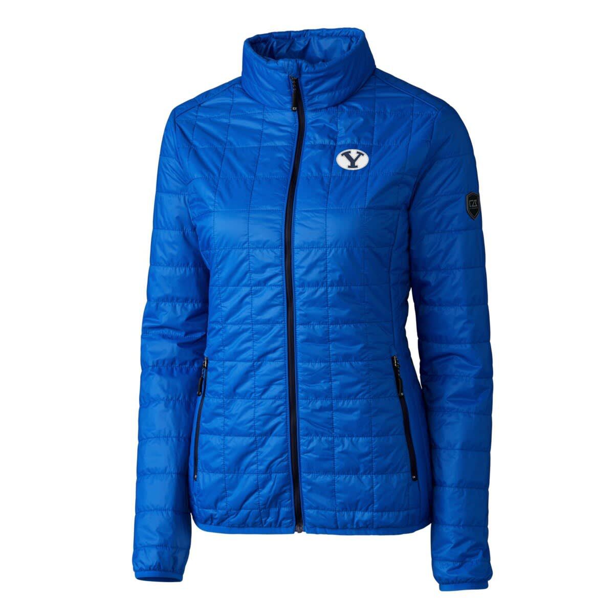 NCAA BYU Cougars Rainier Eco Insulated Puffer Full-Zip Jacket