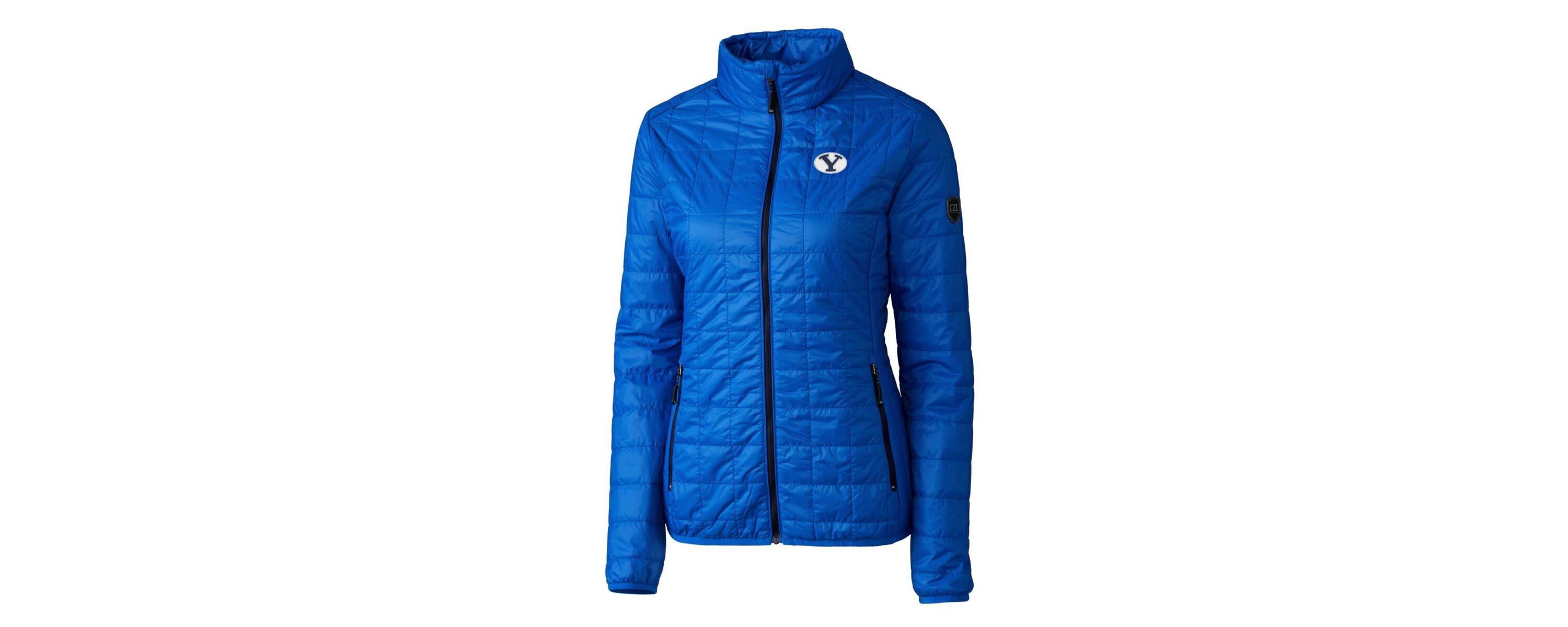 NCAA BYU Cougars Rainier Eco Insulated Puffer Full-Zip Jacket