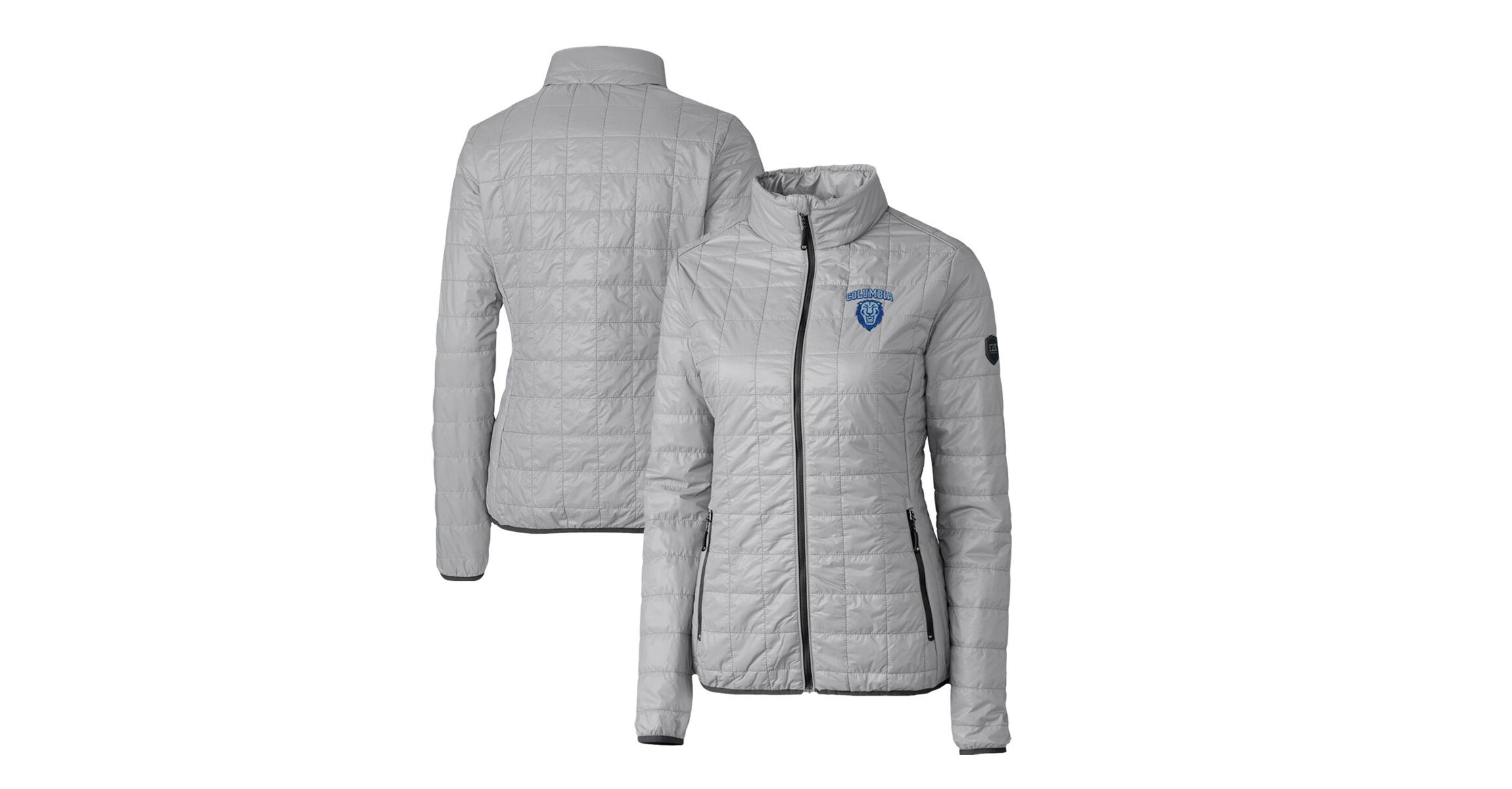 Columbia University NCAA University Rainier Eco Insulated Puffer Full-Zip Jacket