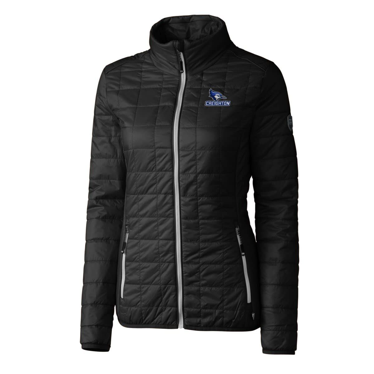 Creighton University Bluejays NCAA Creighton Bluejays Rainier Eco Insulated Puffer Full-Zip Jacket