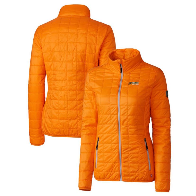 NCAA Florida A&M Rattlers Rainier Eco Insulated Puffer Full-Zip Jacket