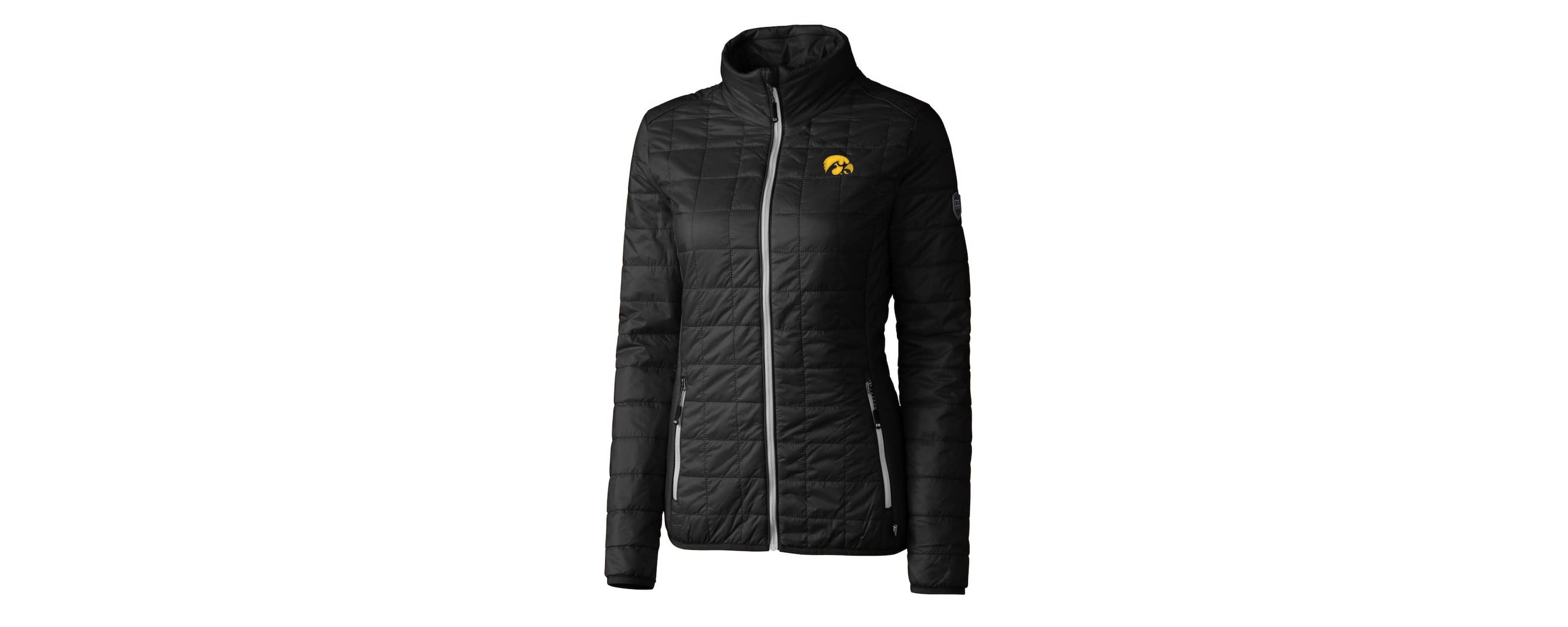 NCAA Iowa Hawkeyes Rainier Eco Insulated Puffer Full-Zip Jacket