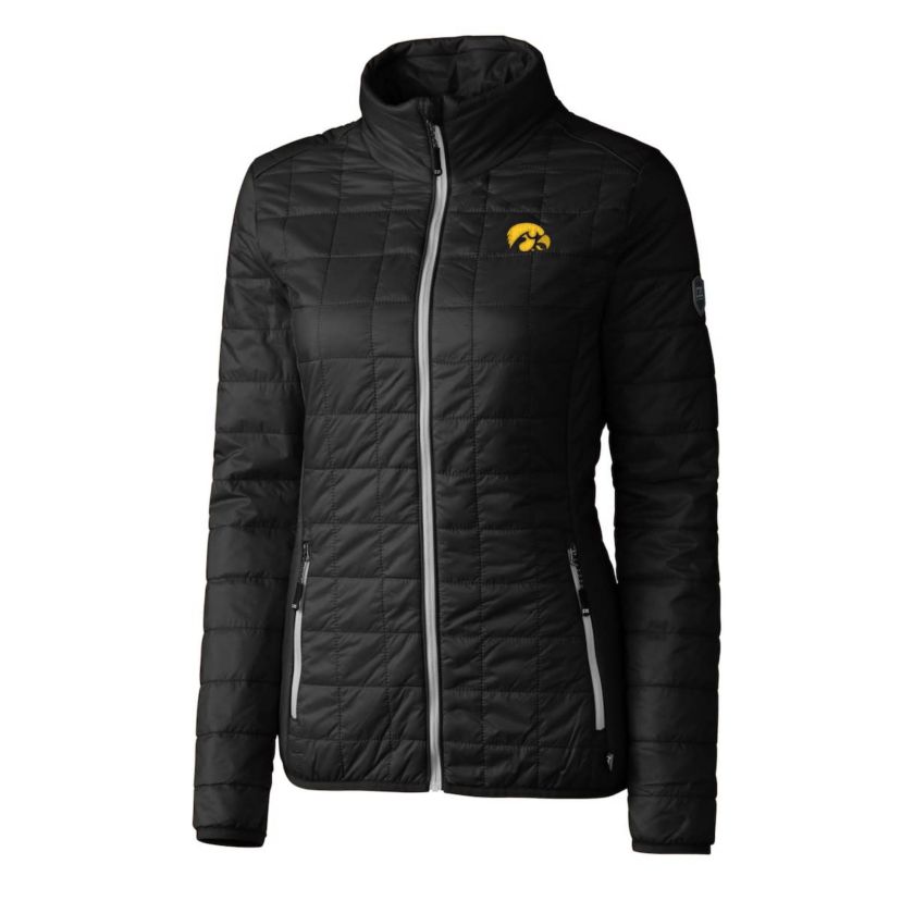 NCAA Iowa Hawkeyes Rainier Eco Insulated Puffer Full-Zip Jacket