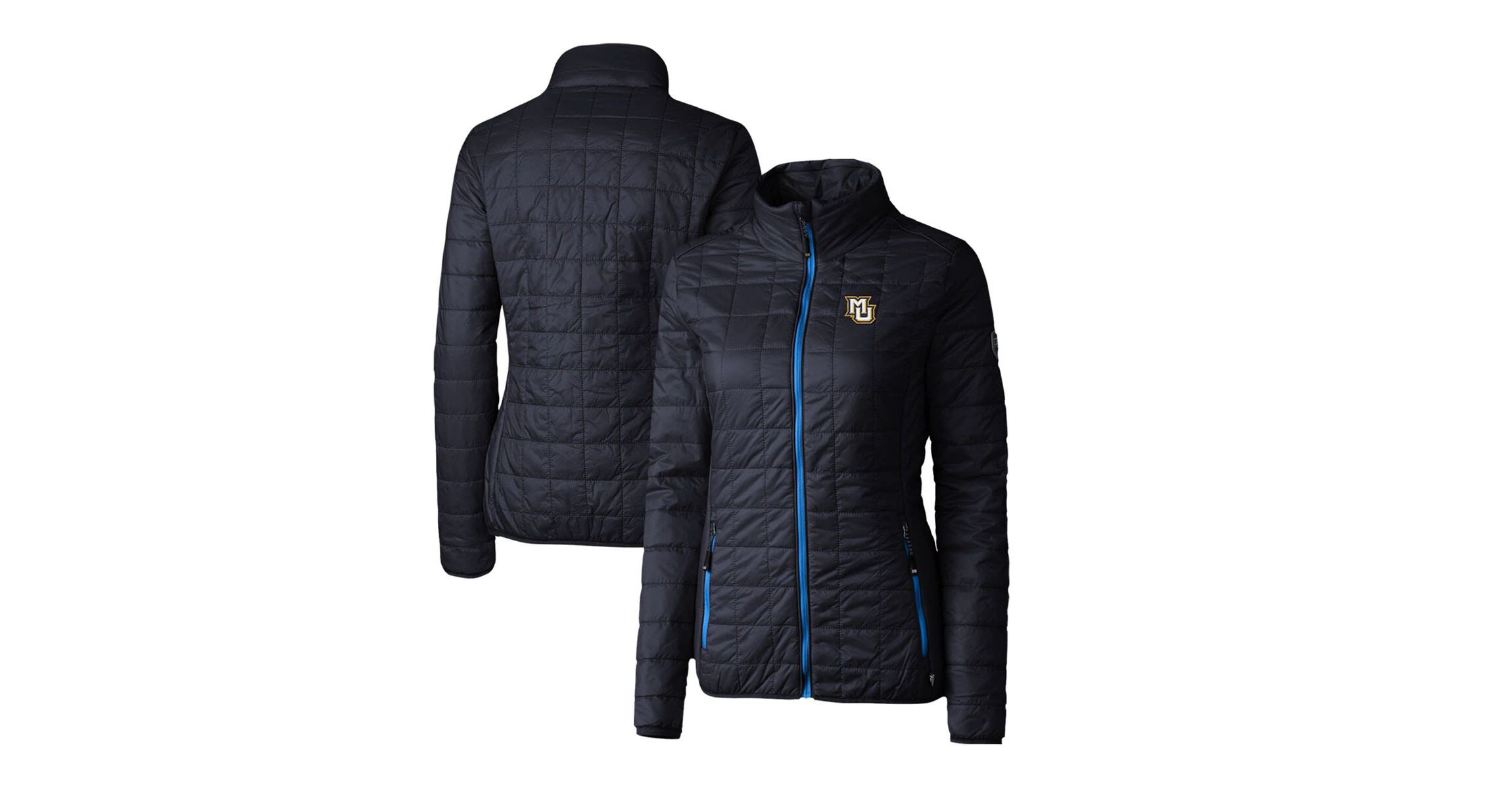 NCAA Marquette Golden Eagles Rainier Eco Insulated Puffer Full-Zip Jacket